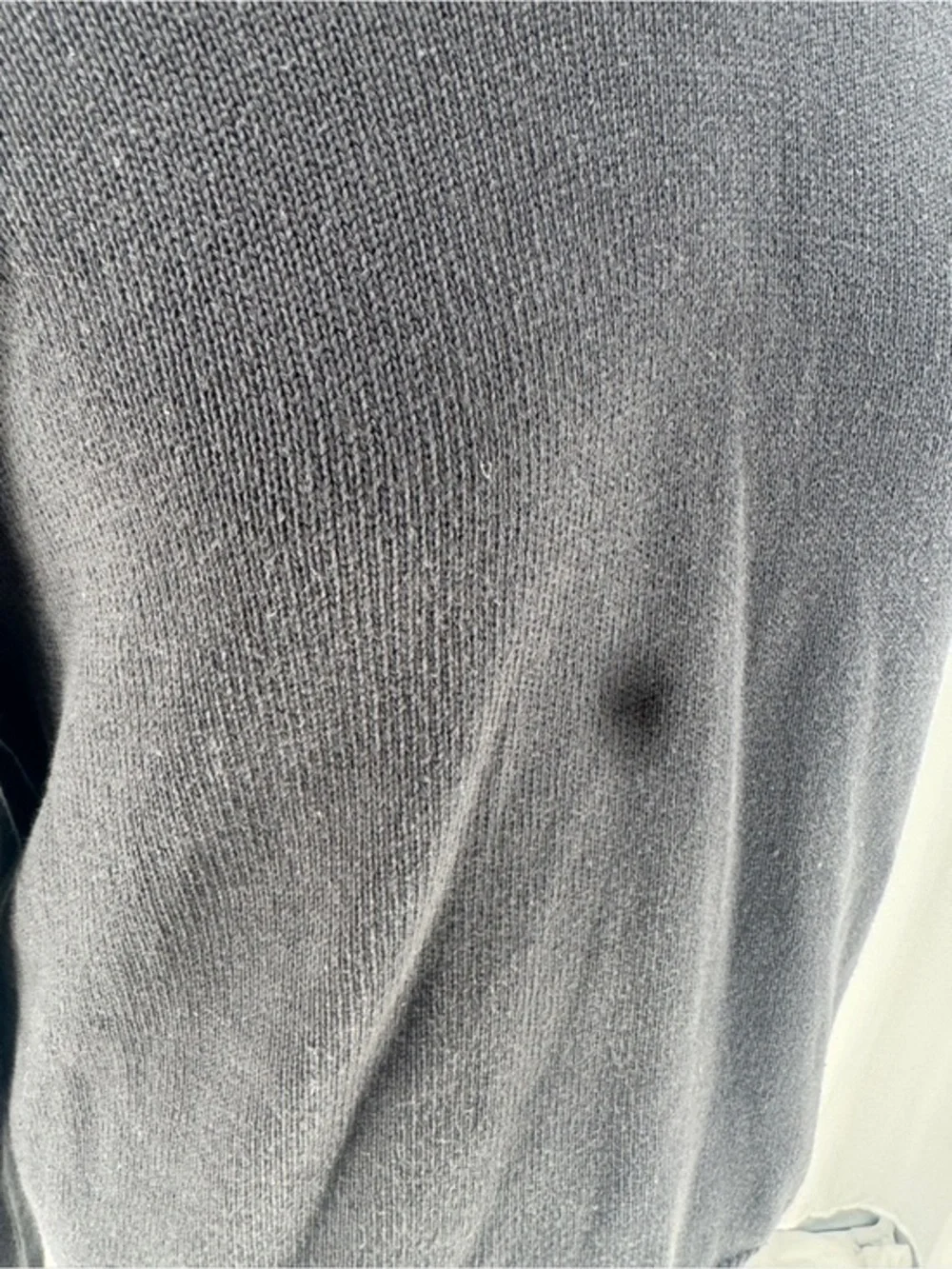 J. Crew Men's Charcoal Shaw Collar Toggle Button 100% Cotton Sweater 0084